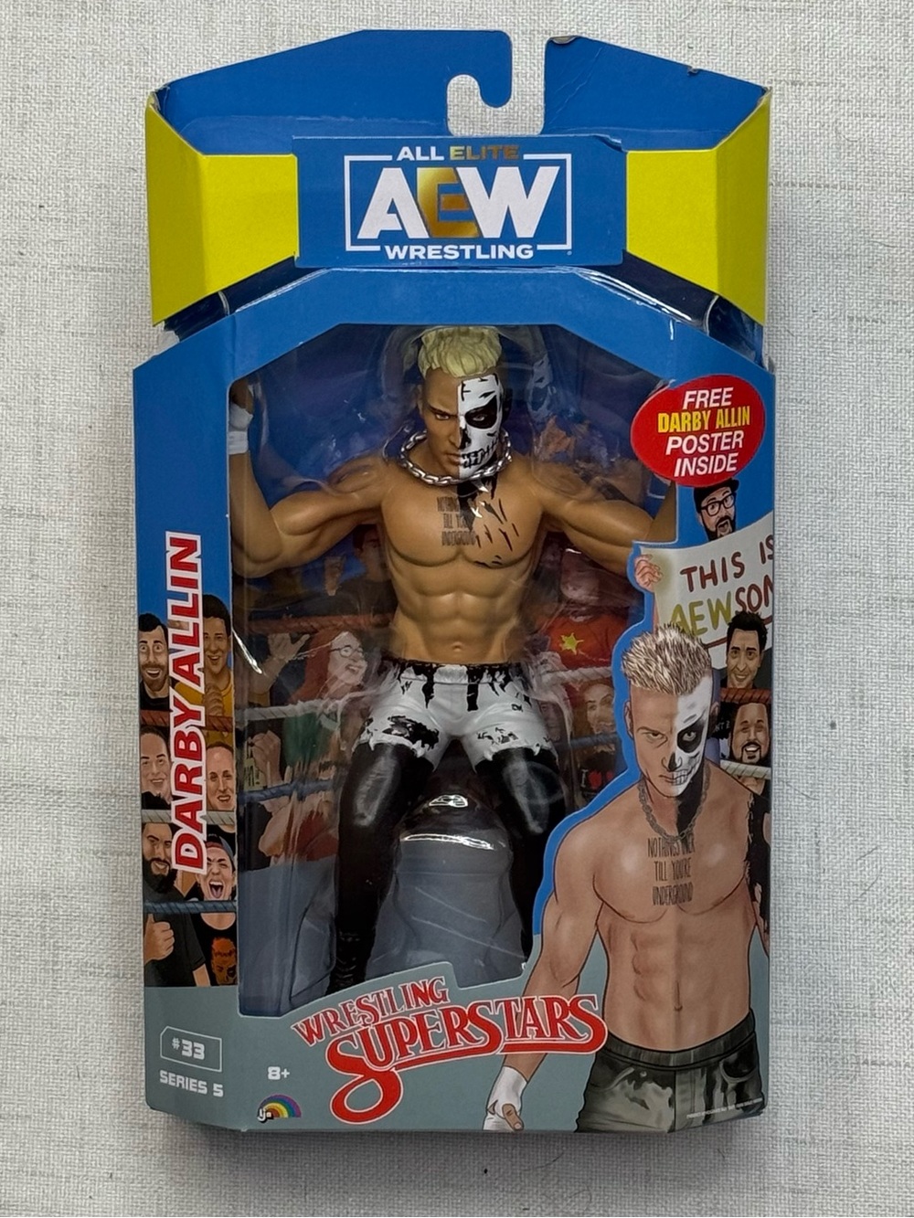 2022 AEW Jazwares Unmatched Collection Series 5 #33 Darby Allin [LJN]